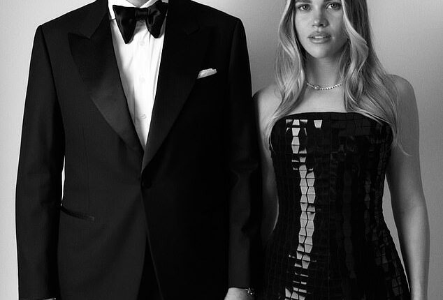 Sofia Richie and husband Elliot Grainge share a steamy kiss as she celebrates his 31st birthday