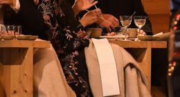 The aristocrat was seen packing on the PDA with stunning German influencer Nina Suess while enjoying a romantic date in west London last week