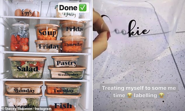 Stacey using her Cricut Joy Xtra for organisation