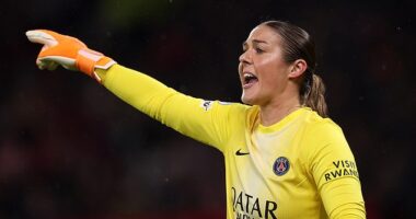 The rain teemed down relentlessly on Old Trafford as Mary Earps returned to her former club