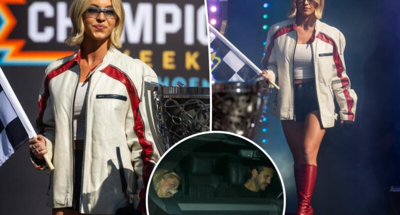 Sydney Sweeney makes appearance at NASCAR championship