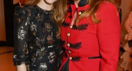 Princess Beatrice (left) and Sarah Ferguson attend The Lady Garden Gala on December 6, 2022