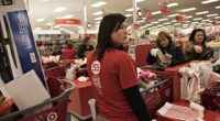 Target's in-store employees have been told they must always look happy when near to customers