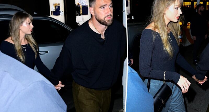 Taylor Swift and Travis Kelce hold hands on NYC date night