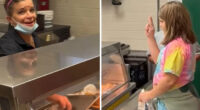 Teacher Notices Students Struggling To Communicate With Deaf Cafeteria Worker, Decides To Teach Them Sign Language