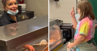 Teacher Notices Students Struggling To Communicate With Deaf Cafeteria Worker, Decides To Teach Them Sign Language