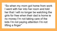 Teenager Tells Mom The “Free Nanny” Gig Is Over, Demands Cash For Watching Her Boyfriend’s Kids