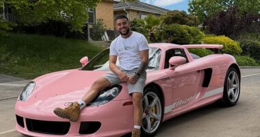 Billionaire Adrian Portelli (pictured) has taken to social media to announce that filming on Channel Seven 's My Reno Rules has finally been completed