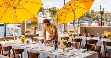 For more than 25 years, radio legend John Laws held court at the same waterfront restaurant, Otto, on Sydney's glamorous Woolloomooloo Finger Wharf