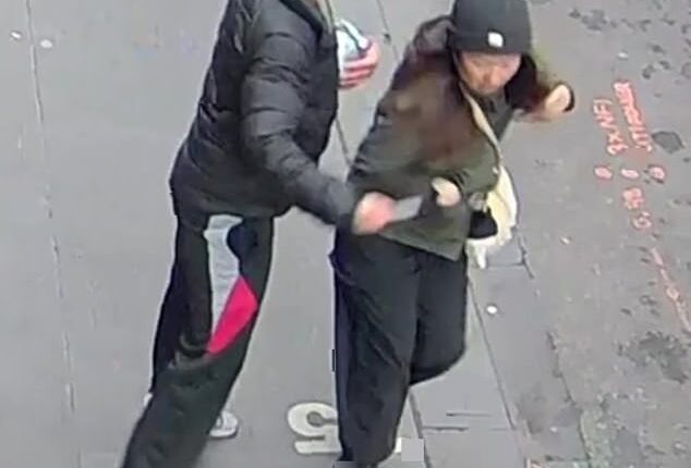 Lauren Darul (allegedly left) is accused of stabbing sushi chef Wan Lai