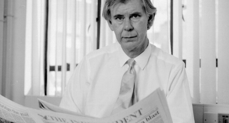 The biggest risk Sir Andreas Whittam Smith ever took was co-founding The Independent