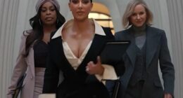 Kim Kardashian plays Allura Grant, a sassy young lawyer who teams up with friends Liberty Ronson (Naomi Watts) and Emerald Greene (Niecy Nash) to pioneer a feminist law firm