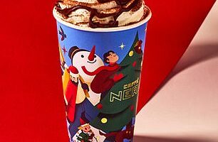 Caffe Nero's Orange Hot Chocolate drink, launched as part of its festive menu, contains a staggering amount of calories
