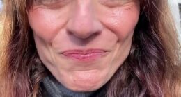 Davina McCall was saved from a potentially devasting fate thanks to a poster warning of the signs of cancer