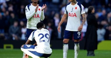 Tottenham managed a draw against Man United but did not stir pulses for supporters