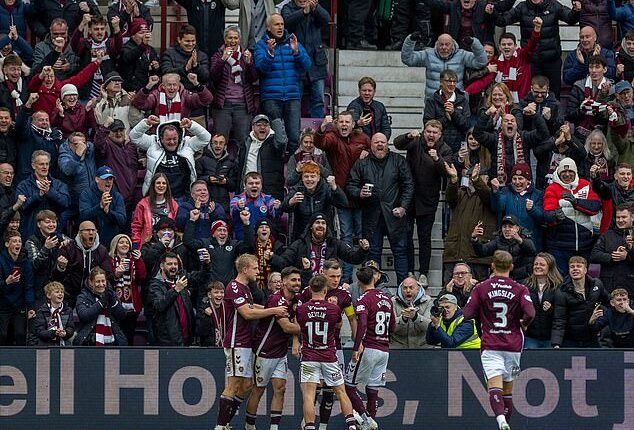 Eleven games into the Scottish Premiership season, Hearts are top of the table with nine wins from 11, nine points clear of Celtic