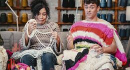 Channel 4's Game of Wool, hosted by Tom Daley (pictured with contestant Lydia, will kickstart the search for Britain's best knitter and inspire viewers to take up the craft