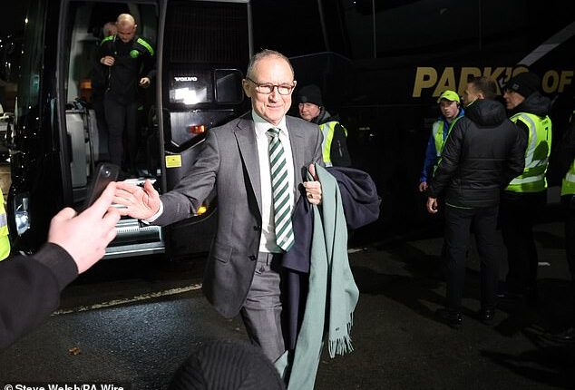 Martin O'Neill will lead Celtic for one final time against Hibernian at Easter Road this afternoon