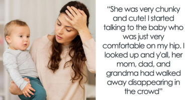 Theme Park Worker Left Carrying Unknown Baby For 30 Minutes As Parents Vanish Into Crowd