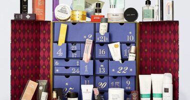 These are the best beauty advent calendars for women over 50 - packed with anti-ageing products worth FOUR TIMES as much as the calendars cost