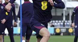 Alex Scott (pictured) and Marc Guehi have been left out of England's squad for their clash vs Serbia