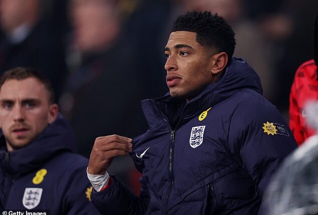 England manager Thomas Tuchel has sent a word of warning to Jude Bellingham (pictured) and his other attacking midfielders