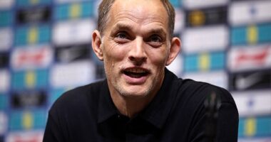 England boss Thomas Tuchel was in a typically entertaining and engaging mood on Friday