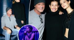 Tim McGraw and Faith Hill support daughter Audrey at show