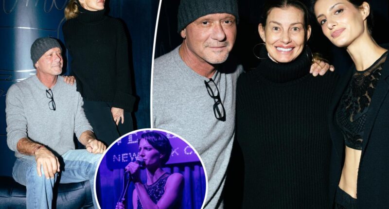 Tim McGraw and Faith Hill support daughter Audrey at show