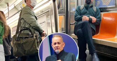 Tom Hanks croons a song about his love of the NYC subway