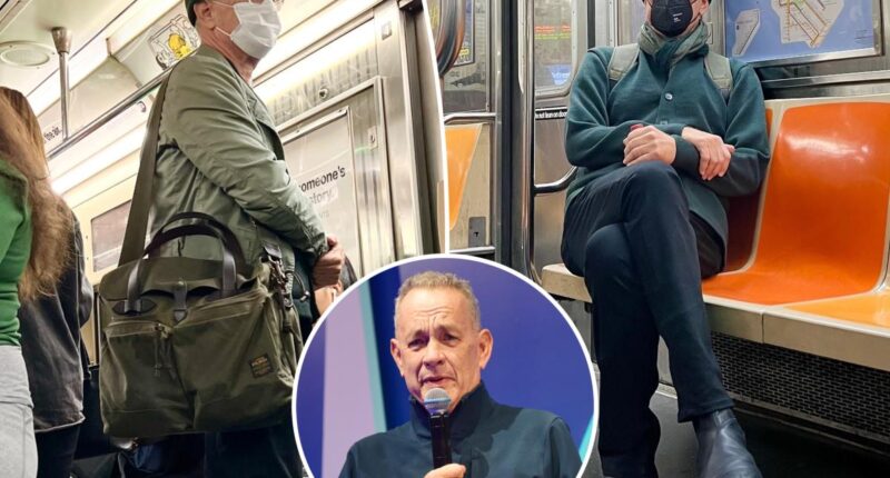 Tom Hanks croons a song about his love of the NYC subway