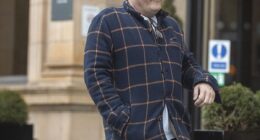 Alan Carr was everything but a Chatty Man on Friday when he was pictured for the first time since winning The Traitors the night before