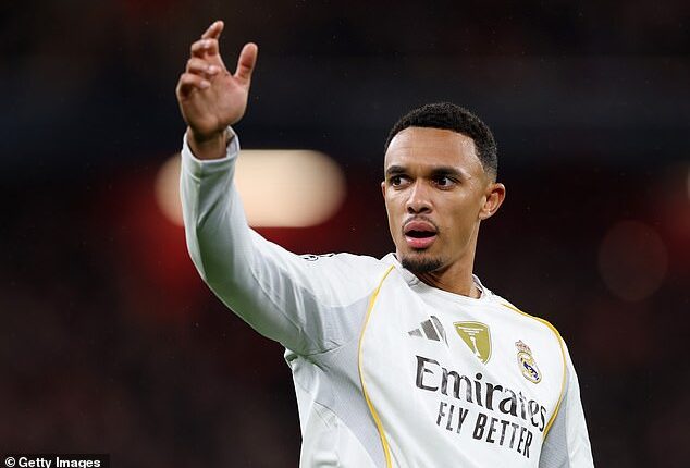 Trent Alexander-Arnold endured a hostile reception on his Anfield return, as expected