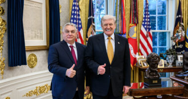 Trump Strikes Nuclear Deal with Orban, Says He May Exempt Hungary From Russian Energy Sanctions.