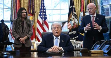 Donald Trump has announced fans with World Cup tickets will get priority visa appointments