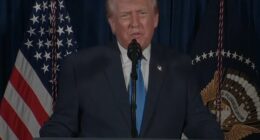 Trump said the American people are filled with 'righteous anger and enormous resolve' as he slammed Biden for allowing Lakanwal to reside in the United States