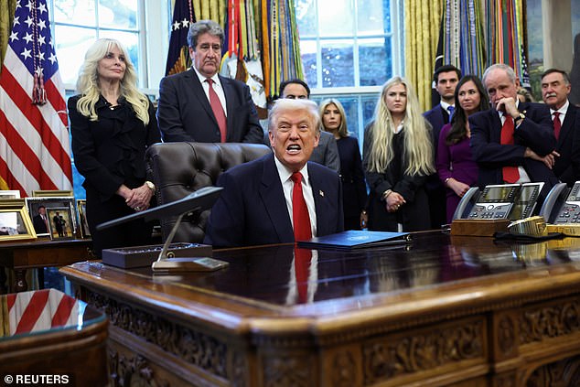 President Donald Trump said that Representative Marjorie Taylor Greene had 'lost her way' on Monday after taking questions in the Oval Office