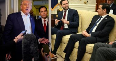 Donald Trump would 'love' to serve a third term and a former White House strategist is looking into it, but one thing is for certain - he won't take a demotion. Speaking on his way from Malaysia to Japan , the second-term President was asked again if he was considering running for a third term despite being barred from doing so due to the 22nd Amendment. Though it may be taken as a joke by some, the 79-year-old has repeatedly fielded questions on whether he would serve again in 2028.