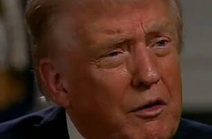 President Donald Trump speaks to Laura Ingraham