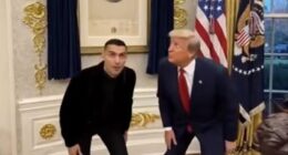 Donald Trump followed up meeting Ronaldo by posting an AI video of them playing soccer