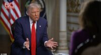 Trump threatened to walk out of his '60 Minutes' after facing pushback regarding his pardon of a crypto billionaire