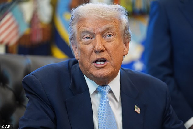 President Donald Trump softened his tone towards six Democrats on Friday after he labeled them as seditious 'traitors' who could face the death penalty. On Friday, Trump said 'I'm not threatening death, but I think they're in serious trouble'