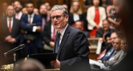 Two men arrested after phone hidden in Commons to ‘play sex noises during PMQs’