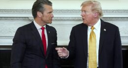 Donald Trump ordered the US military to carry out three strikes against four boats accused of carrying drugs in the Pacific ocean, killing 14 'narco-terrorists.' The announcement was carried out by Secretary of War Pete Hegseth , who noted one 'narco-terrorist' survivor was captured by Mexican search and rescue authorities. Hegseth said Mexico 'assumed responsibility for coordinating the rescue' but did not clarify if the survivor would be handed over to the US. Footage of the strikes on the drug boats was posted to social media, where one vessel visibly filled with large numbers of parcels suddenly explodes while moving in the water.