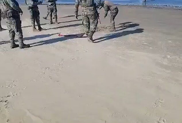 The IBWC is a binational agency which oversees the border and water treaties between the US and Mexico, marking the international boundary as one of it's several jobs