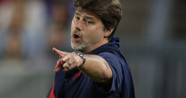 Mauricio Pochettino appeared stressed by a question about the number of players he rotates