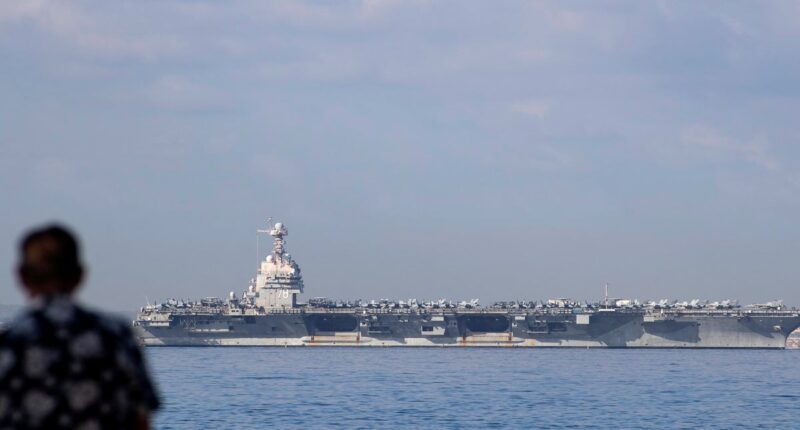 Venezuelan ‘preparing guerrilla response in case of US attack’ as Gerald Ford aircraft carrier arrives in Caribbean