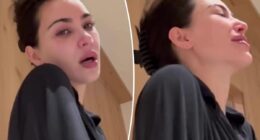 Watch Kim Kardashian break down in tears as she studies for bar exam — only to fail it