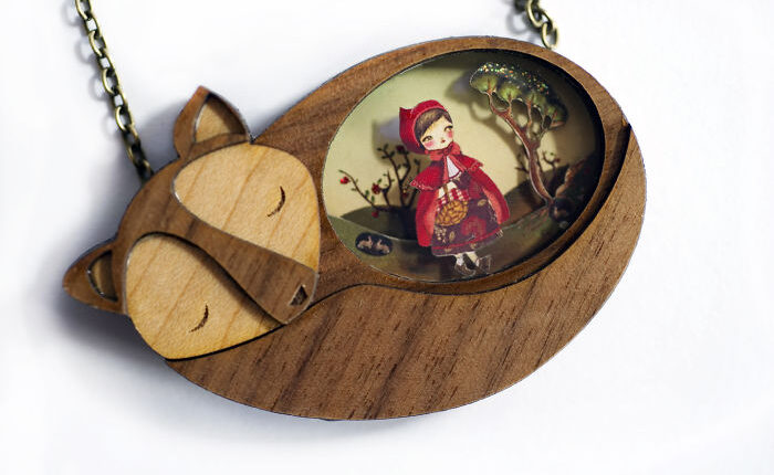 We Create Fairy-Tale Inspired Necklaces With Tiny Scenes Inside
