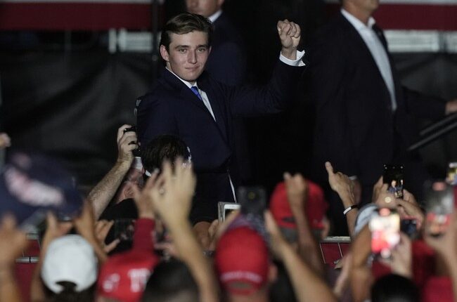 We *Finally* Know What Barron Trump Whispered to Joe Biden on Inauguration Day – RedState